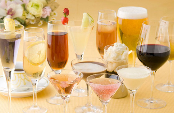 ドリンク2時間飲み放題